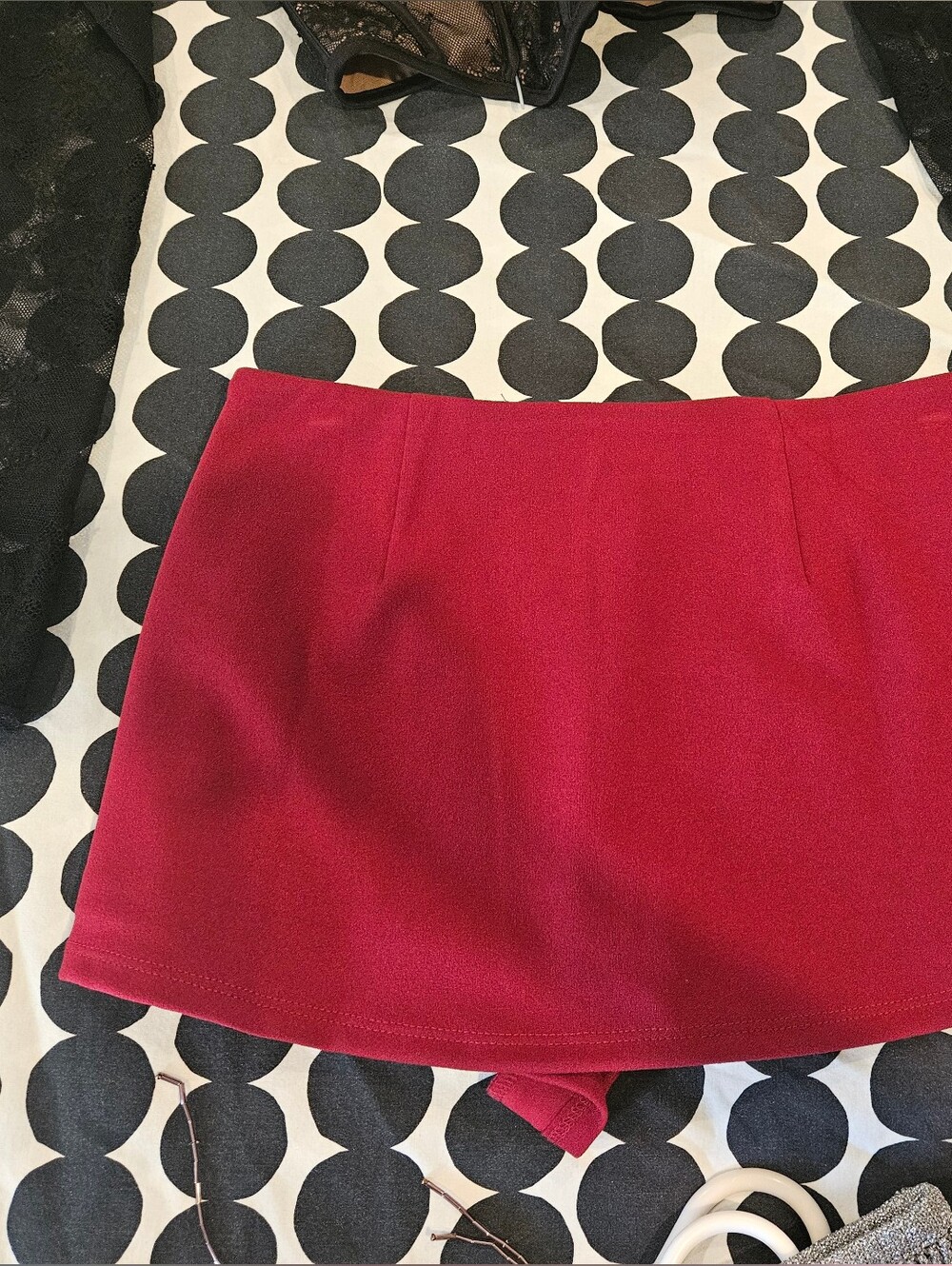 Mini Red Skort